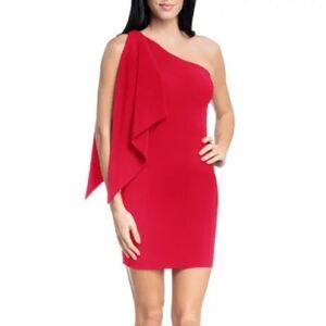 Dress The Population 'Tiffany' One-Shoulder
Mini Dress